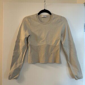 Aritzia "Refinery" Sculpt Knit Long Sleeve